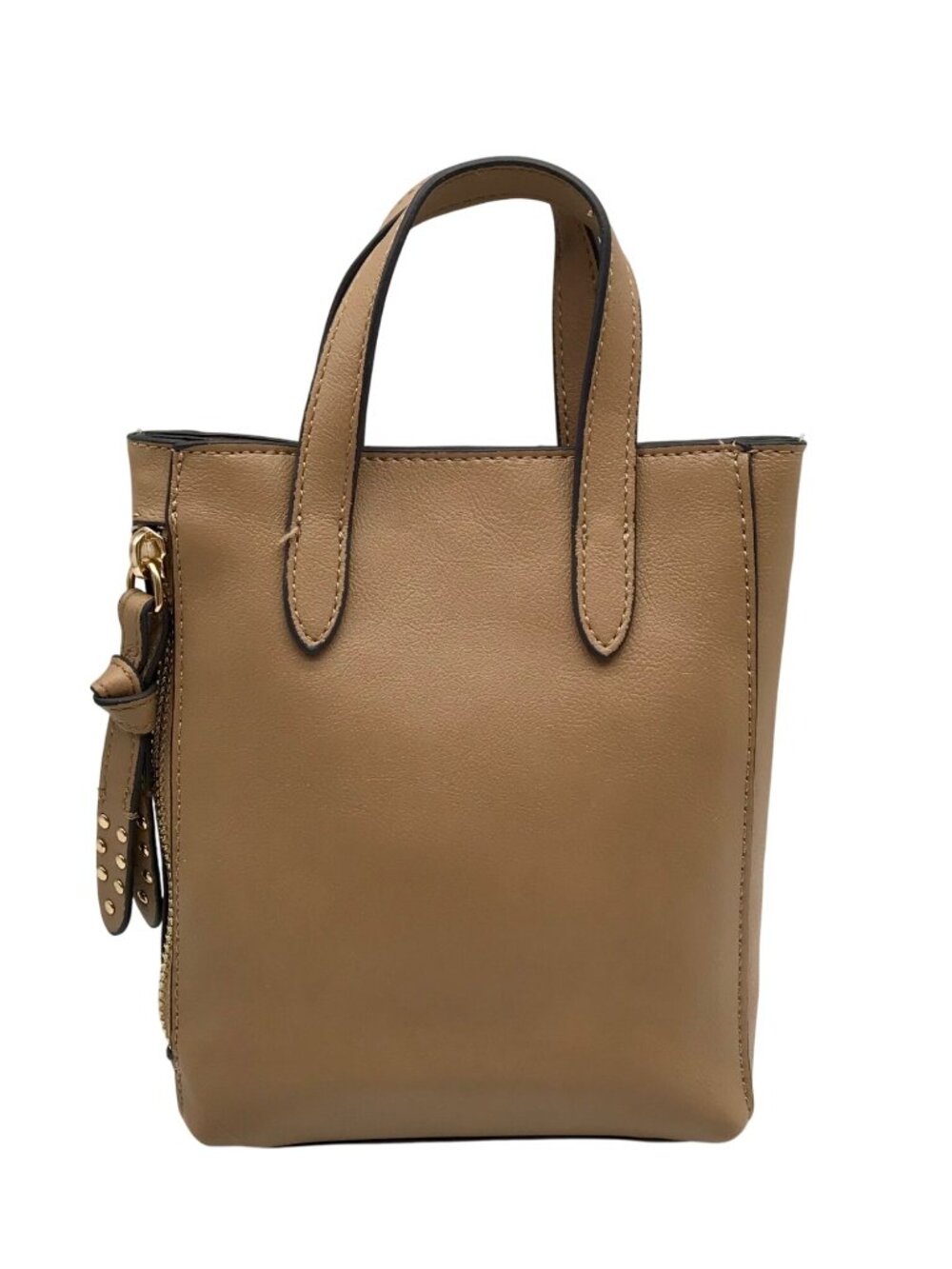 I.N.C. International Concepts Tan Faux Leather Crossbody Bag